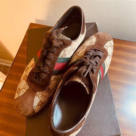 gucci painted shoes|real Gucci shoes.